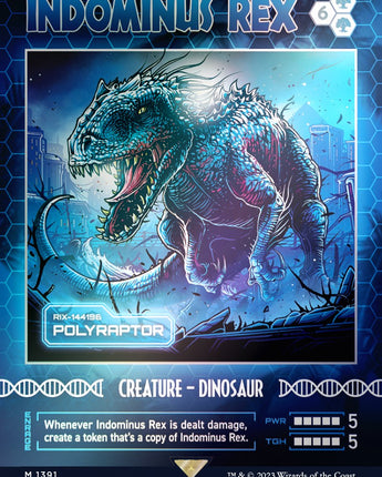 Indominus Rex - Polyraptor (Rainbow Foil)