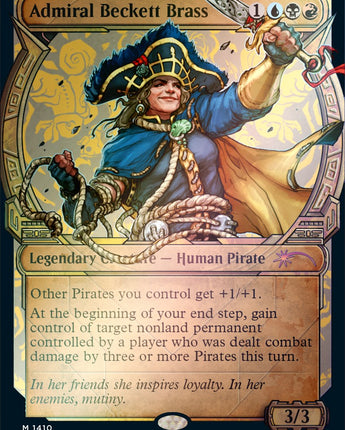 Admiral Beckett Brass (Rainbow Foil)