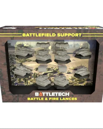 Battletech Mercenaries Forcepack: Battlefield Support - Battle & Fire Lances 