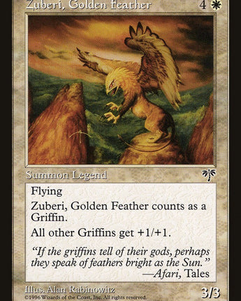 Zuberi, Golden Feather