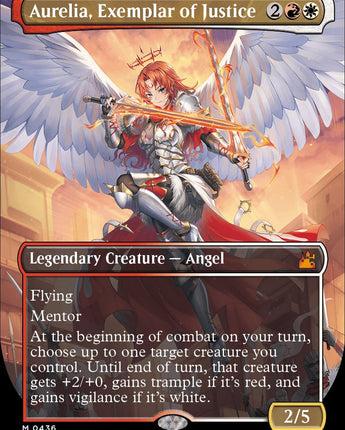 Aurelia, Exemplar of Justice (Anime Borderless)