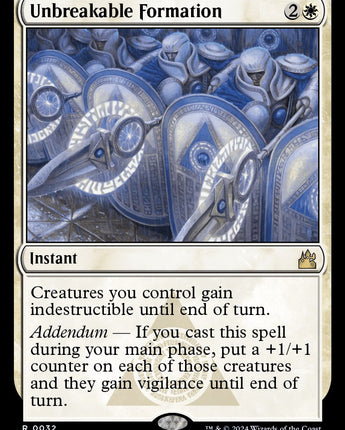 Unbreakable Formation