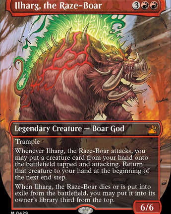 Ilharg, the Raze-Boar (Anime Borderless)