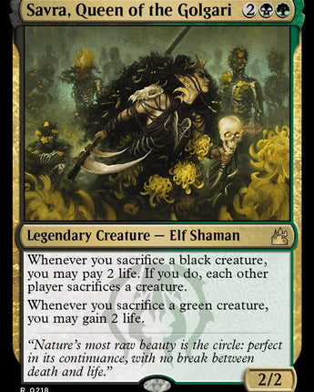 Savra, Queen of the Golgari
