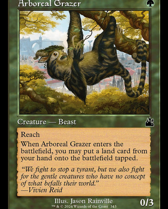 Arboreal Grazer (Retro Frame)