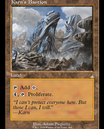 Karn's Bastion (Retro Frame)