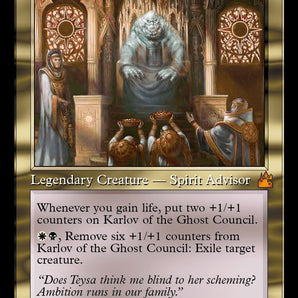 Karlov of the Ghost Council (Retro Frame)
