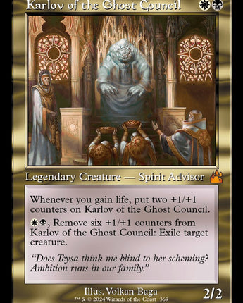 Karlov of the Ghost Council (Retro Frame)