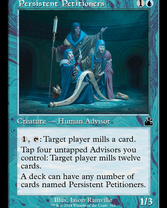 Persistent Petitioners (Retro Frame)