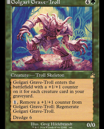 Golgari Grave-Troll (Retro Frame)