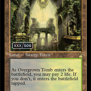 Overgrown Tomb (Retro Frame) (Serial Numbered)
