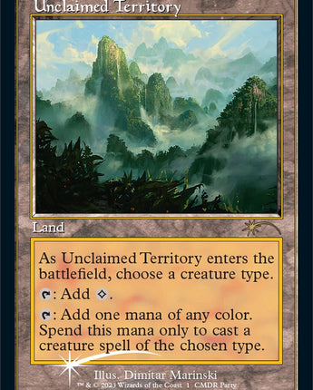 Unclaimed Territory (Retro Frame)