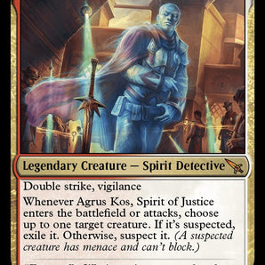 Agrus Kos, Spirit of Justice