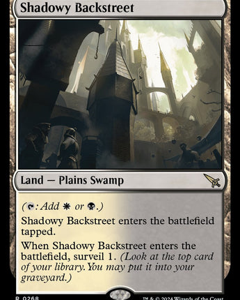 Shadowy Backstreet