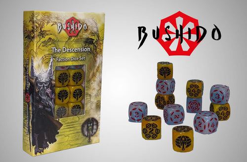 Bushido Tengu: faction dice set