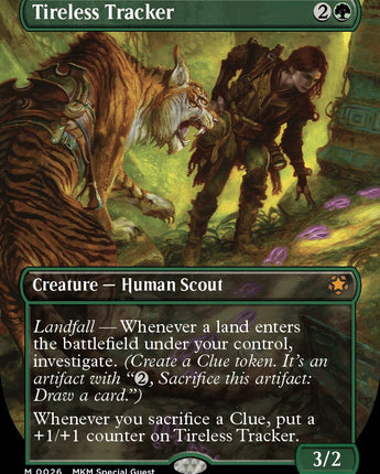 Tireless Tracker (Borderless)