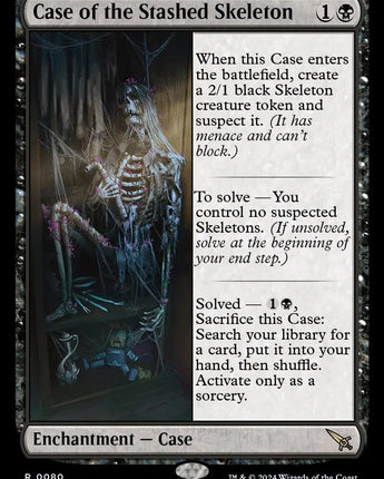 Case of the Stashed Skeleton