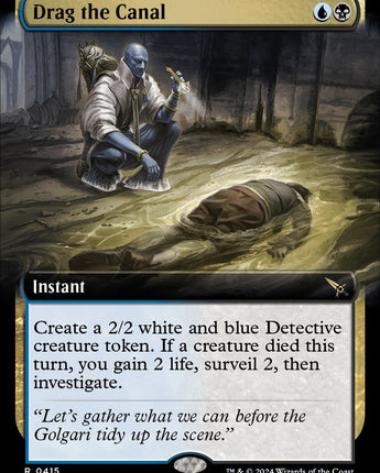 Drag the Canal (Extended Art)