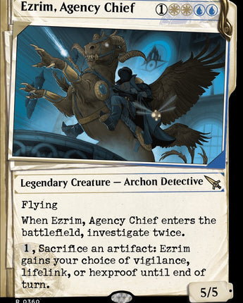 Ezrim, Agency Chief (Showcase)