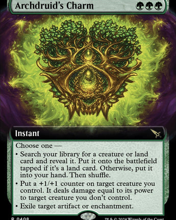 Archdruid's Charm (Extended Art)