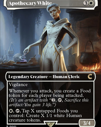 Apothecary White (Borderless)