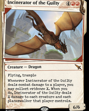 Incinerator of the Guilty (Showcase)