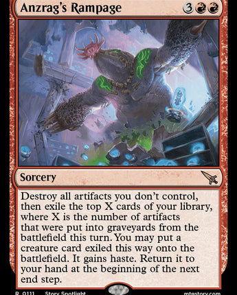 Anzrag's Rampage
