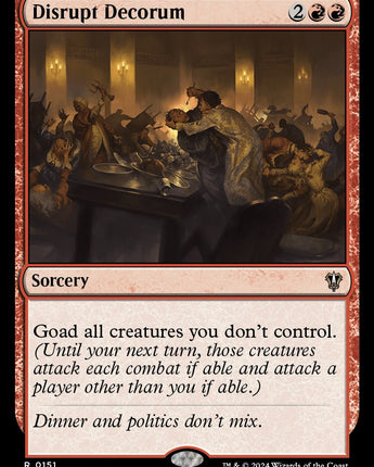 Disrupt Decorum