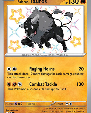 Paldean Tauros - 172/091