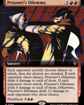 Prisoner's Dilemma (Extended Art)