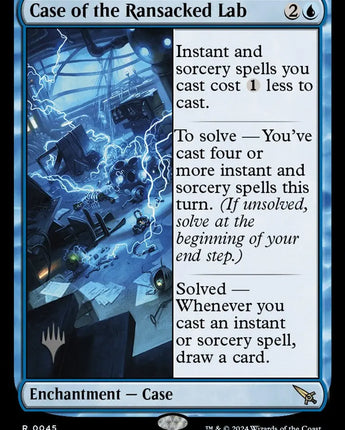 Case of the Ransacked Lab