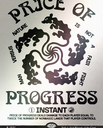 Price of Progress (Rainbow Foil)