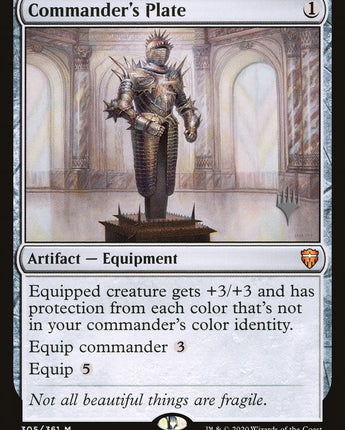Commander's Plate