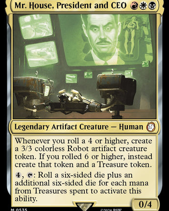 Mr. House, President and CEO (Surge Foil)