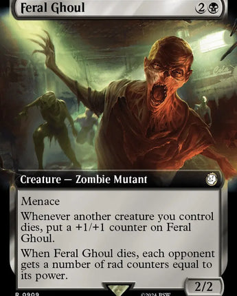 Feral Ghoul (Extended Art) (Surge Foil)