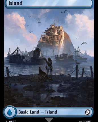 Island (0847) (Surge Foil)