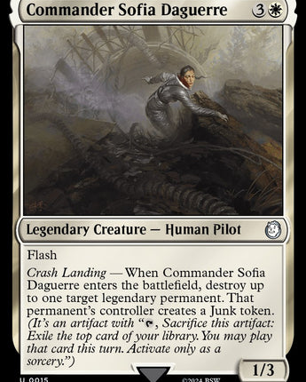 Commander Sofia Daguerre