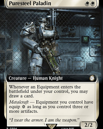 Puresteel Paladin (Extended Art) (Surge Foil)