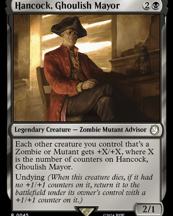 Hancock, Ghoulish Mayor