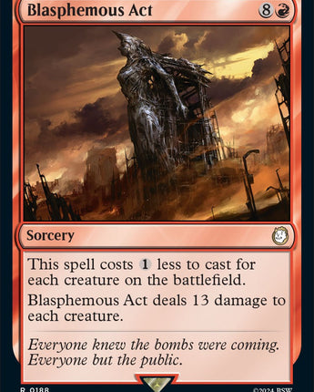 Blasphemous Act
