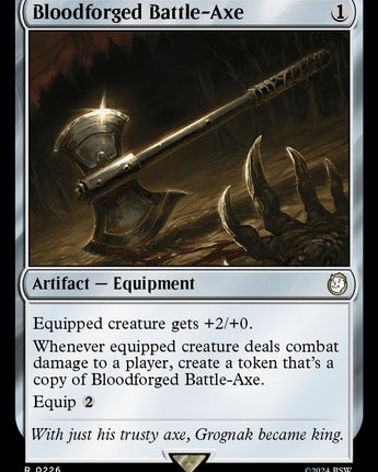 Bloodforged Battle-Axe