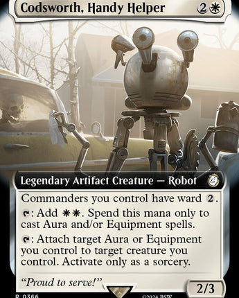 Codsworth, Handy Helper (Extended Art)