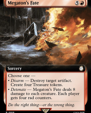 Megaton's Fate (Extended Art) (Surge Foil)