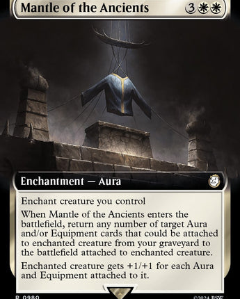 Mantle of the Ancients (Extended Art) (Surge Foil)
