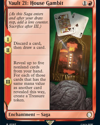 Vault 21: House Gambit (Surge Foil)