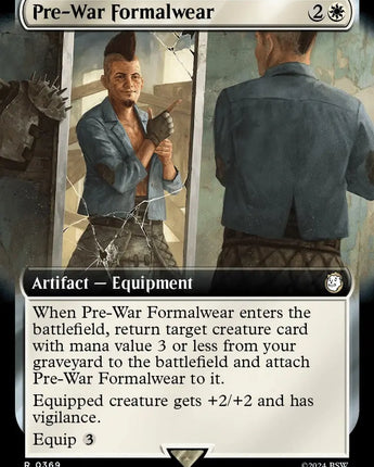 Pre-War Formalwear (Extended Art)