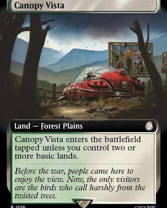Canopy Vista (Extended Art) (Surge Foil)