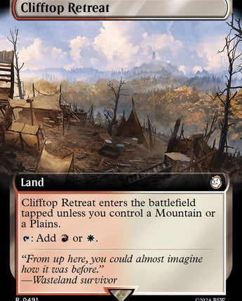 Clifftop Retreat (Extended Art)