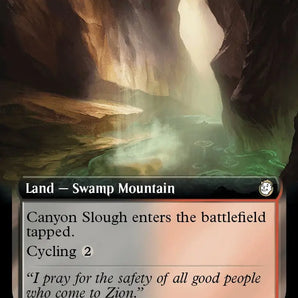 Canyon Slough (Extended Art) (Surge Foil)