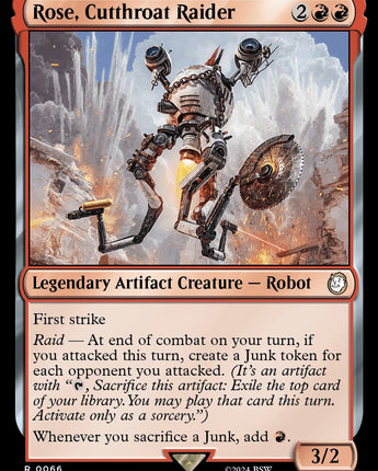 Rose, Cutthroat Raider